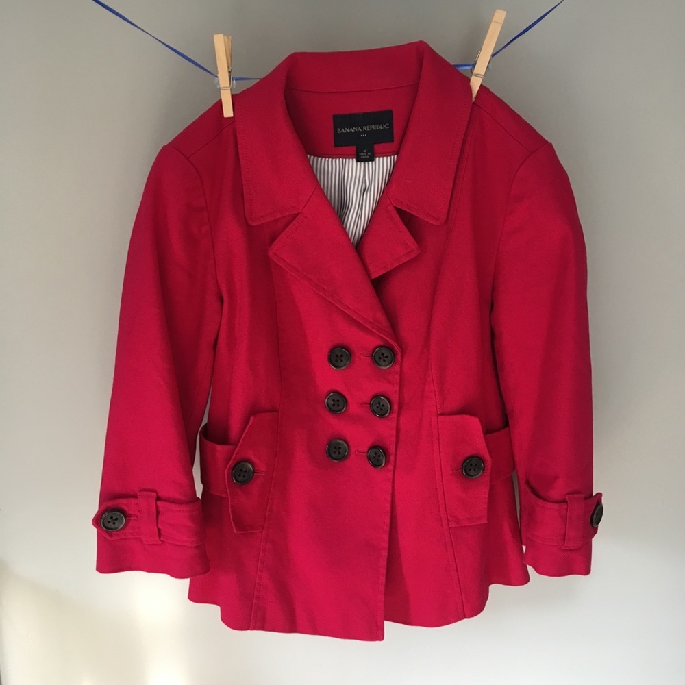 Banana Republic Pink Blazer